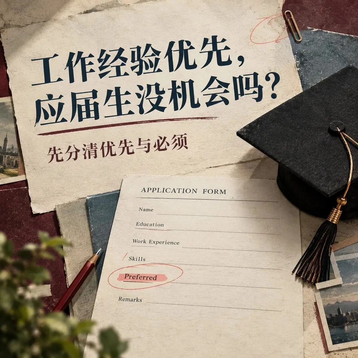 港硕项目写“工作经验优先”:应届生申请前应如何判断