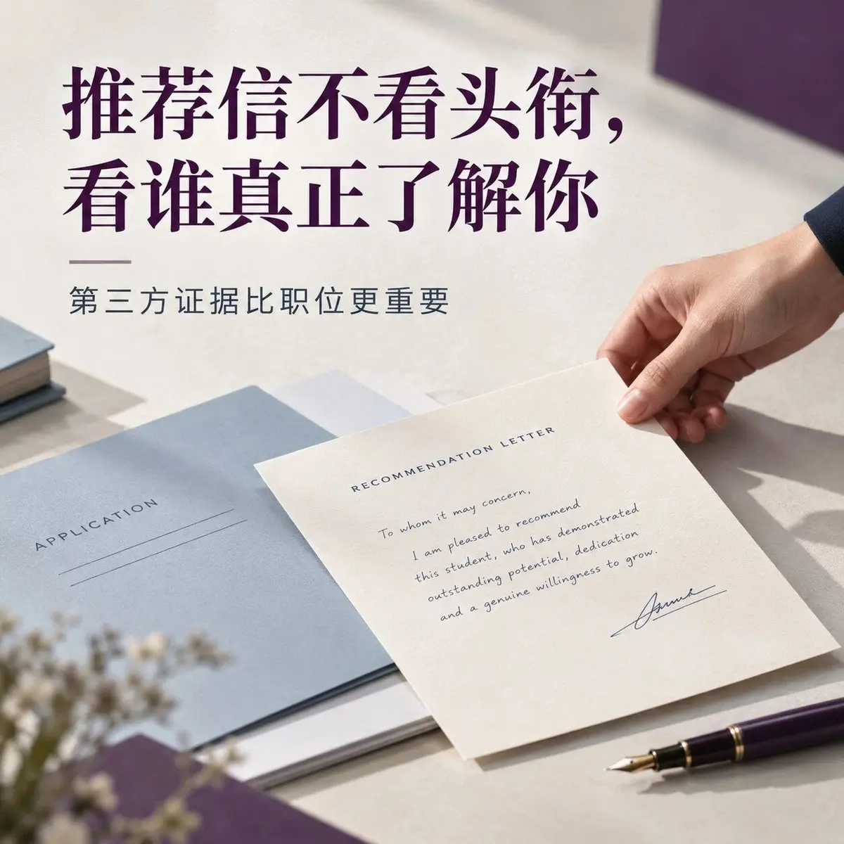 港硕申请推荐信:如何选择与申请方向匹配的推荐人